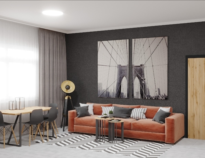 2-местное 2-комн. люкс с балк. - Отель Bruni Loft Hotel / Бруни Лофт Цандрипш