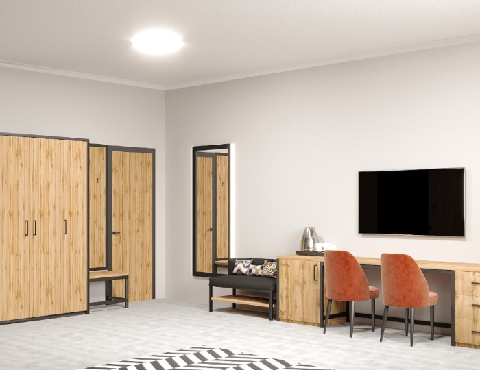 2-местное 2-комн. люкс с балк. - Отель Bruni Loft Hotel / Бруни Лофт Цандрипш