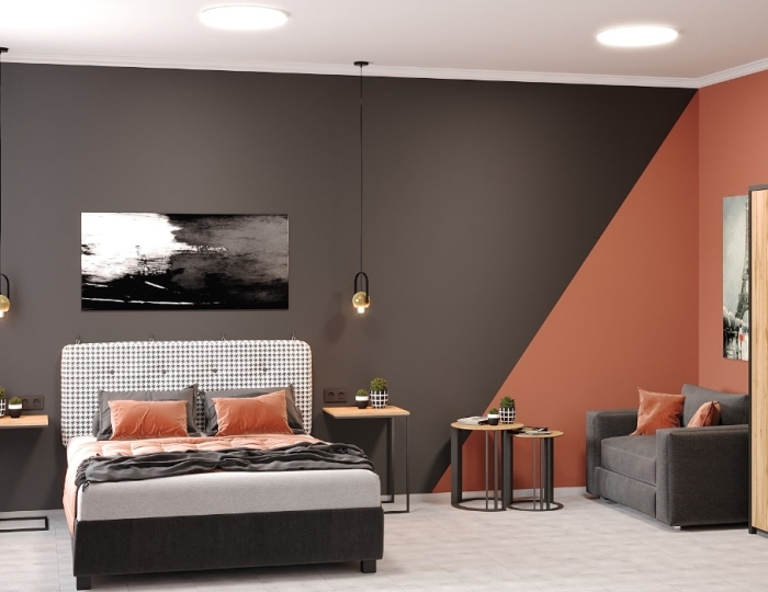 2-местное 2-комн. люкс с балк. - Отель Bruni Loft Hotel / Бруни Лофт Цандрипш