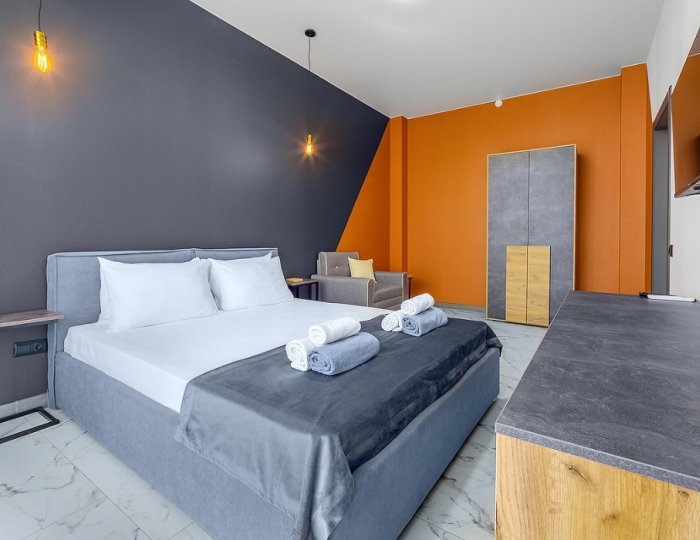 2-местное 2-комн. люкс с балк. - Отель Bruni Loft Hotel / Бруни Лофт Цандрипш