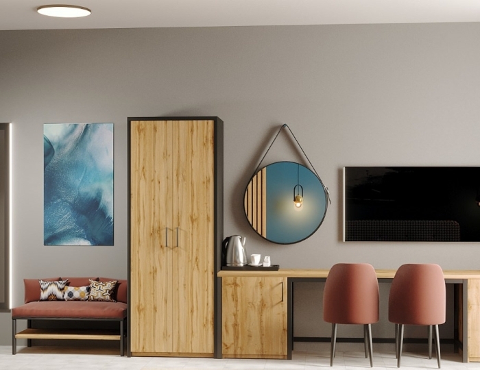 1-мест. (разм. в 2-мест.) станд. с балк. - Отель Bruni Loft Hotel / Бруни Лофт Цандрипш