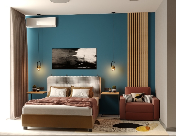 1-мест. (разм. в 2-мест.) супериор с балк. - Отель Bruni Loft Hotel / Бруни Лофт Цандрипш