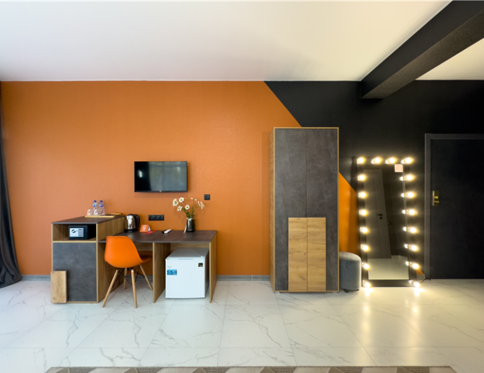 Superior Comfort с балконом - Отель Bruni Loft Hotel / Бруни Лофт Цандрипш