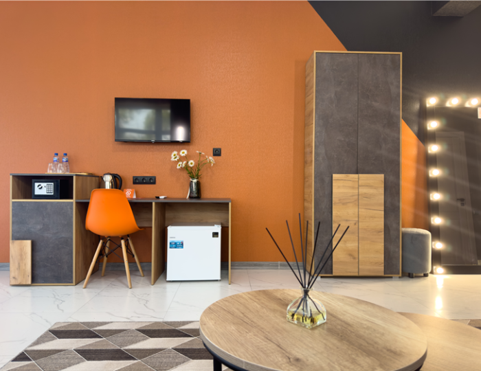 Superior Comfort с балконом - Отель Bruni Loft Hotel / Бруни Лофт Цандрипш