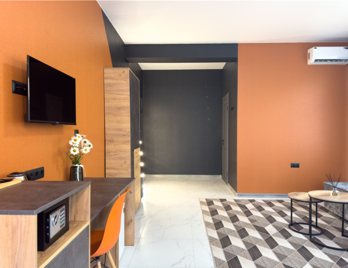 Superior Comfort с балконом - Отель Bruni Loft Hotel / Бруни Лофт Цандрипш