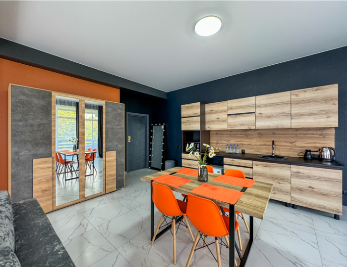 Апартамент 2-местный 1-коинатный с балконом - Отель Bruni Loft Hotel / Бруни Лофт Цандрипш