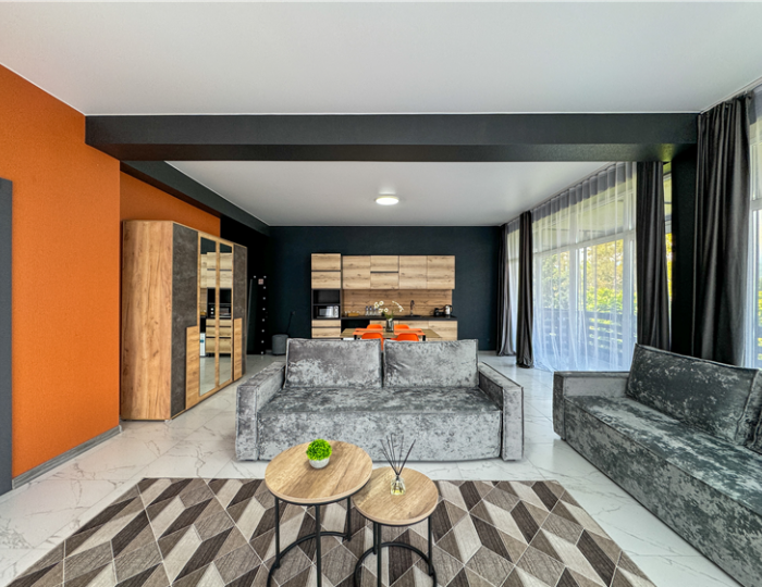 Апартамент 2-местный 1-коинатный с балконом - Отель Bruni Loft Hotel / Бруни Лофт Цандрипш