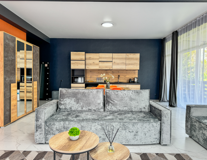 Апартамент 2-местный 1-коинатный с балконом - Отель Bruni Loft Hotel / Бруни Лофт Цандрипш